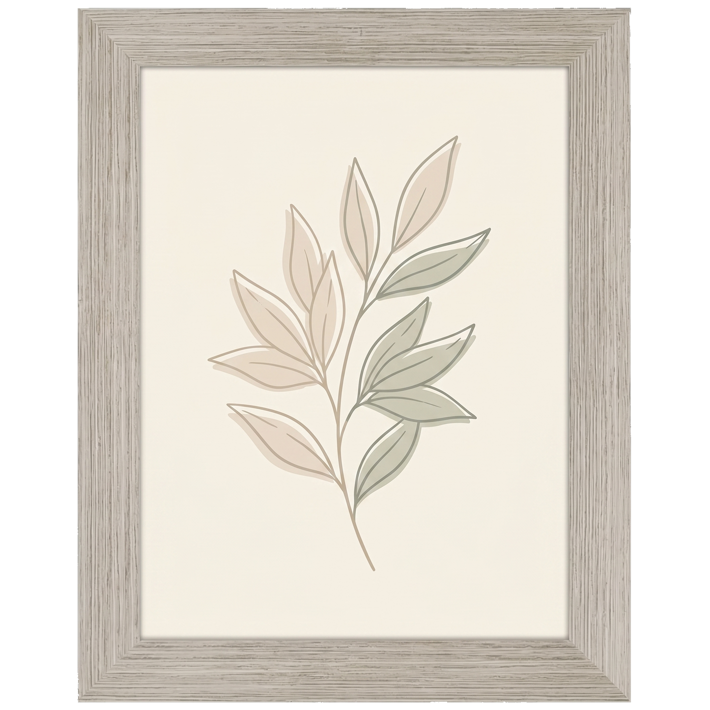 Americanflat A-Size Picture Frame Driftwood