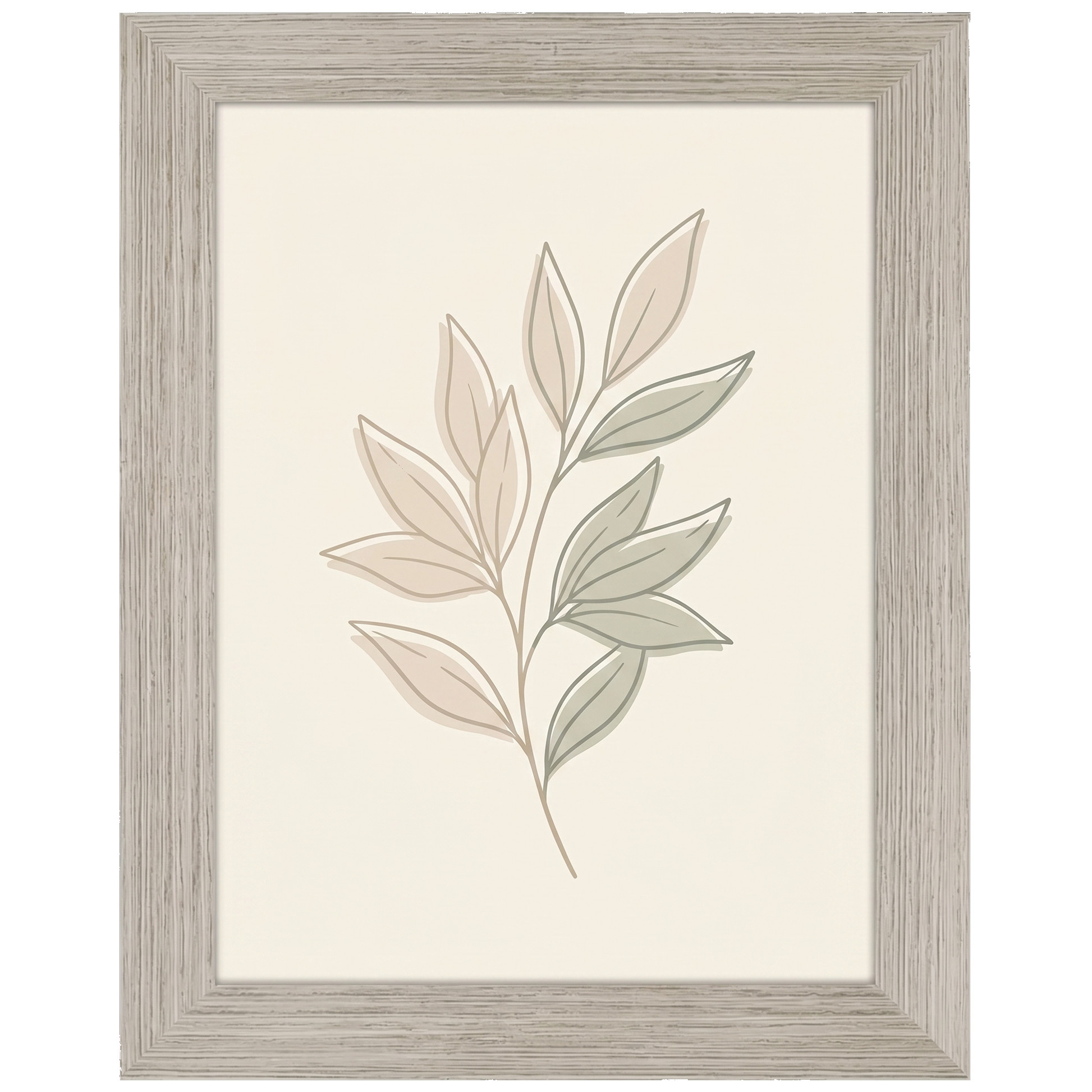 Americanflat A-Size Picture Frame Driftwood