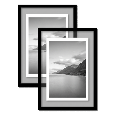 Signature Float Black Picture Frame — 11x14 / Black / 2 Pack