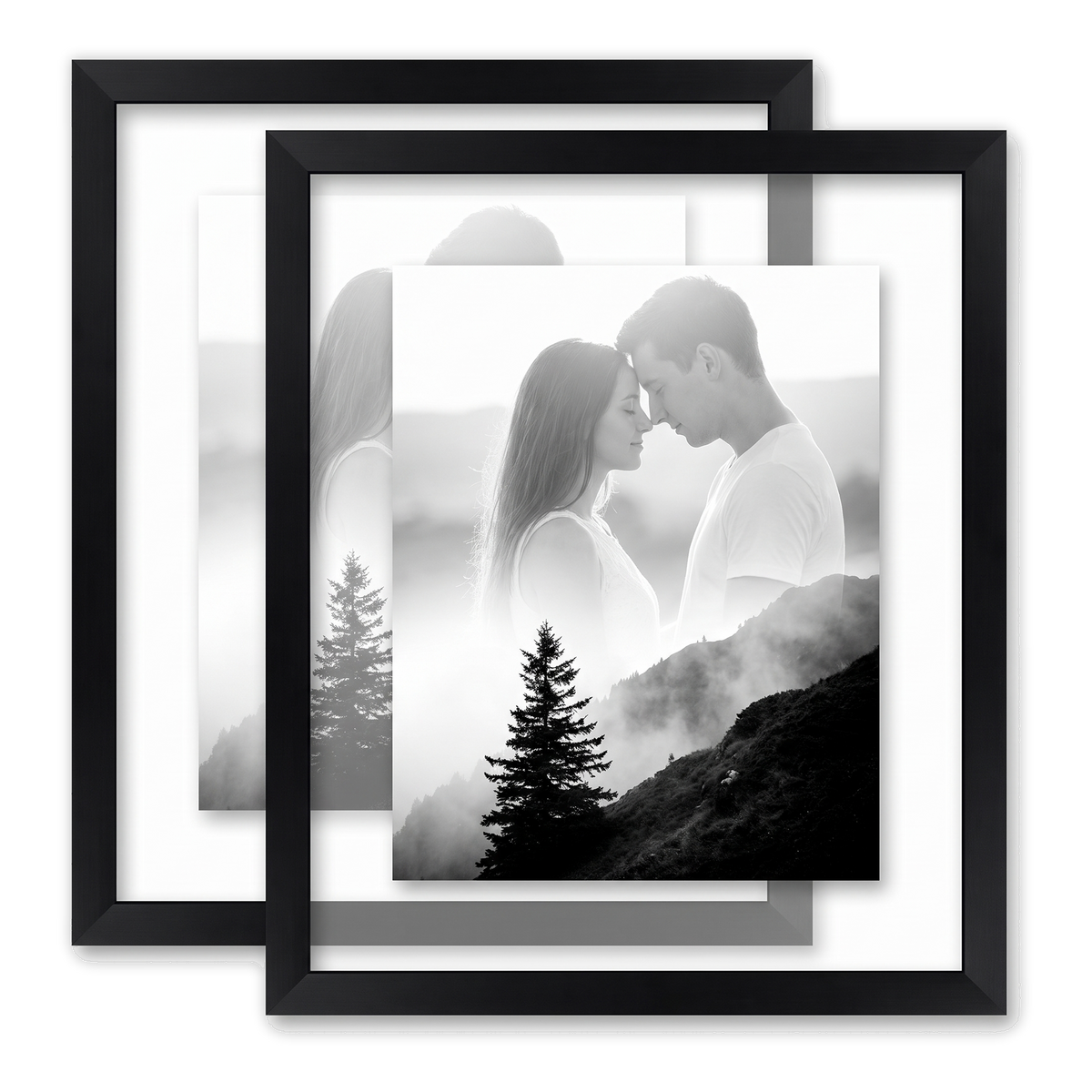 Signature Float Black Picture Frame