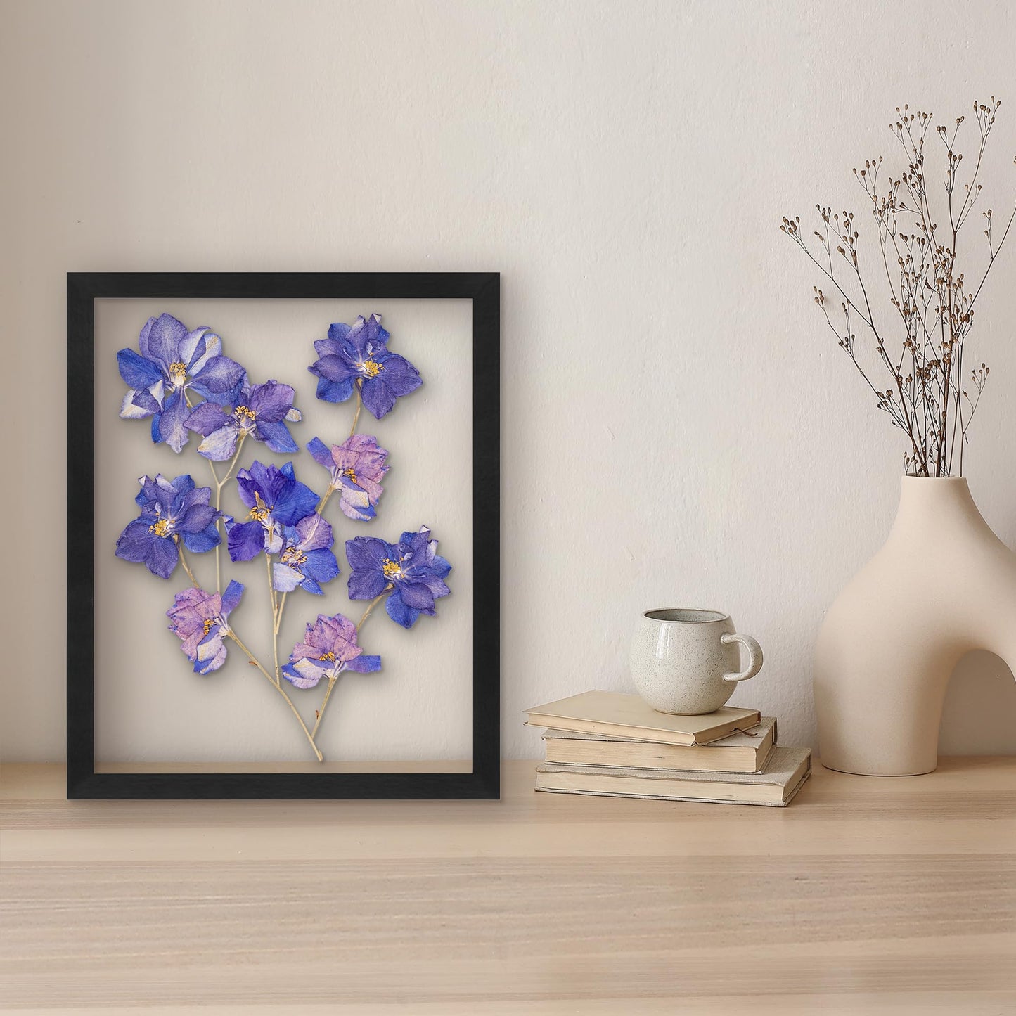 Floating Picture Frame | Set of 2 | Clear Glass | Modern Design | Wall/Tabletop Display - Americanflat