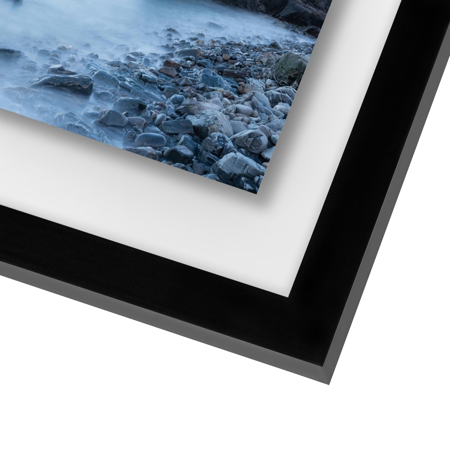 Aluminum Floating Frame | Metal Molding | Shatter-Resistant | Modern - Premium Quality