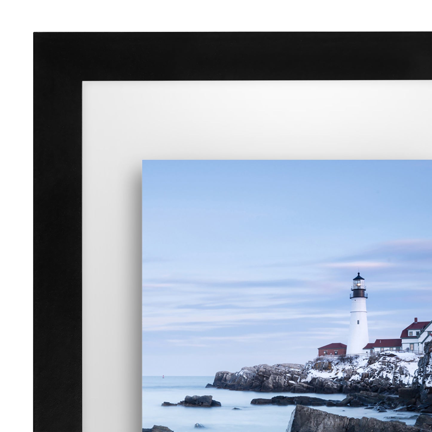 Aluminum Floating Frame | Metal Molding | Shatter-Resistant | Modern - Premium Quality