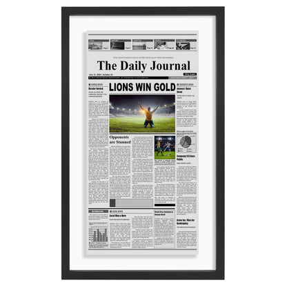 Floating Picture Frame | Without Mat | Premium Polished Glass | Wall Art Decor