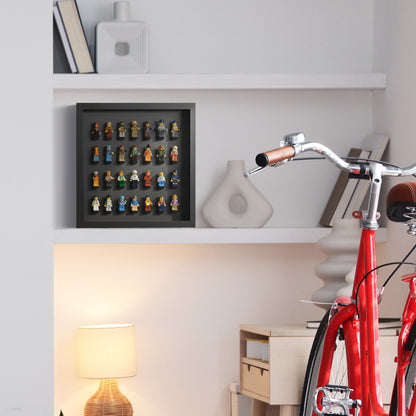 Toy Collectibles Display Case for Cars and Mini Figurines | Silhouette Collection