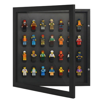 Silhouette Unmatted Engineered Wood Keepsake Shadow Box — 14x14 / Black