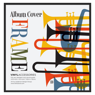 Aluminum Album Frame | Multipack | Black | Polished Plexiglass Decor — 12.5x12.5 / Black / 1 Pack
