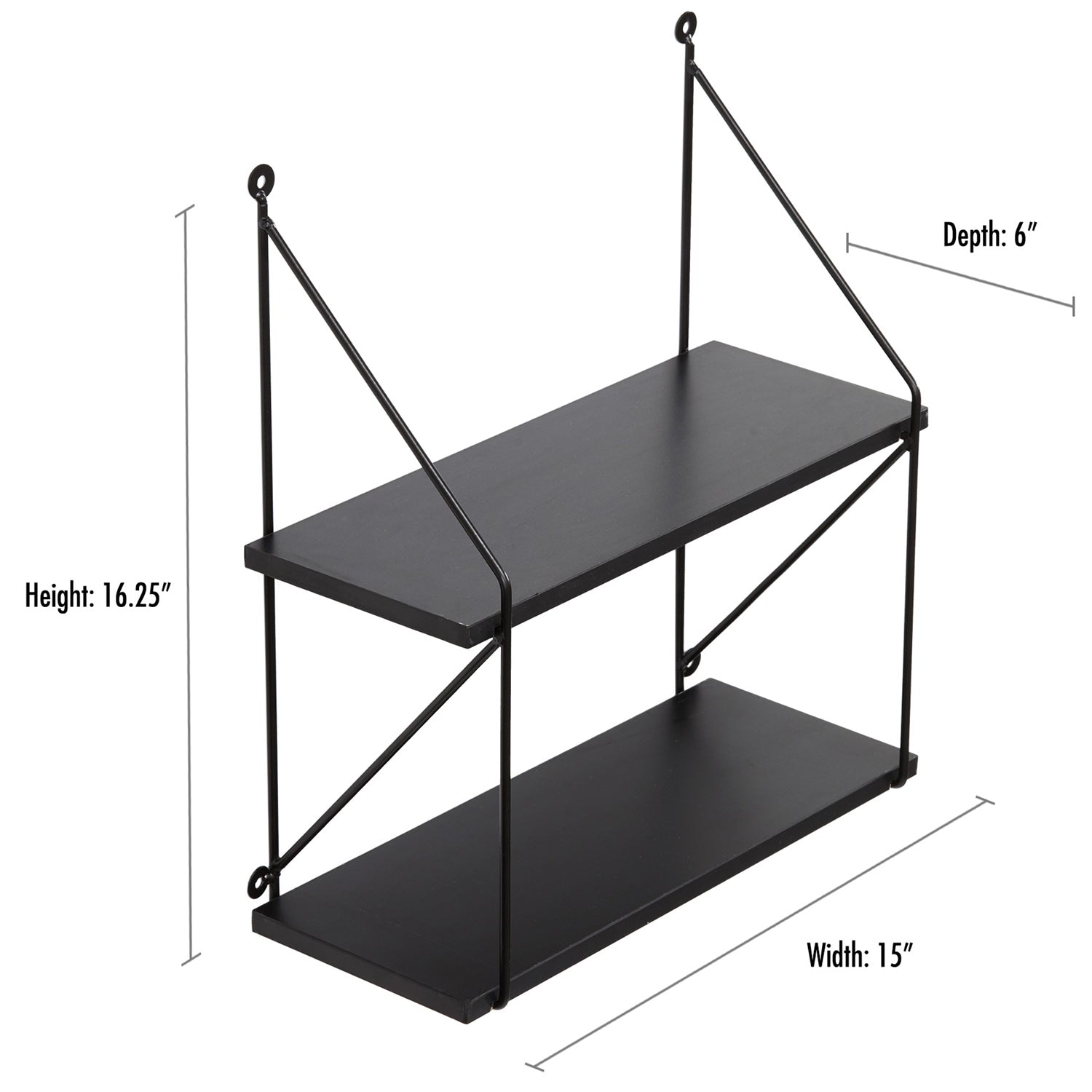 Floating Shelves - FY17BLK - Shelf - Americanflat
