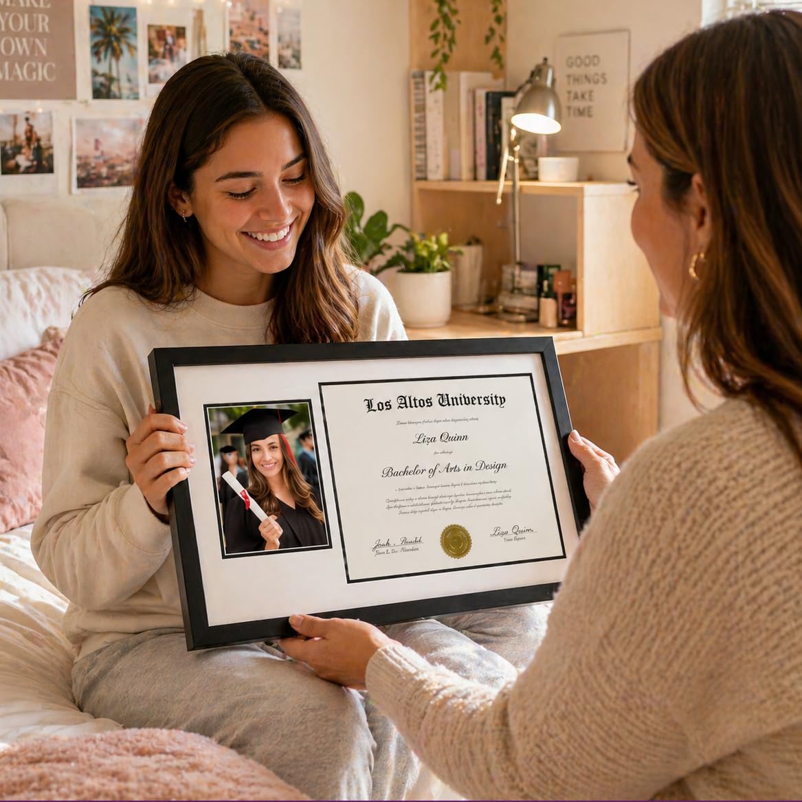 Legacy Unmatted Document Frame