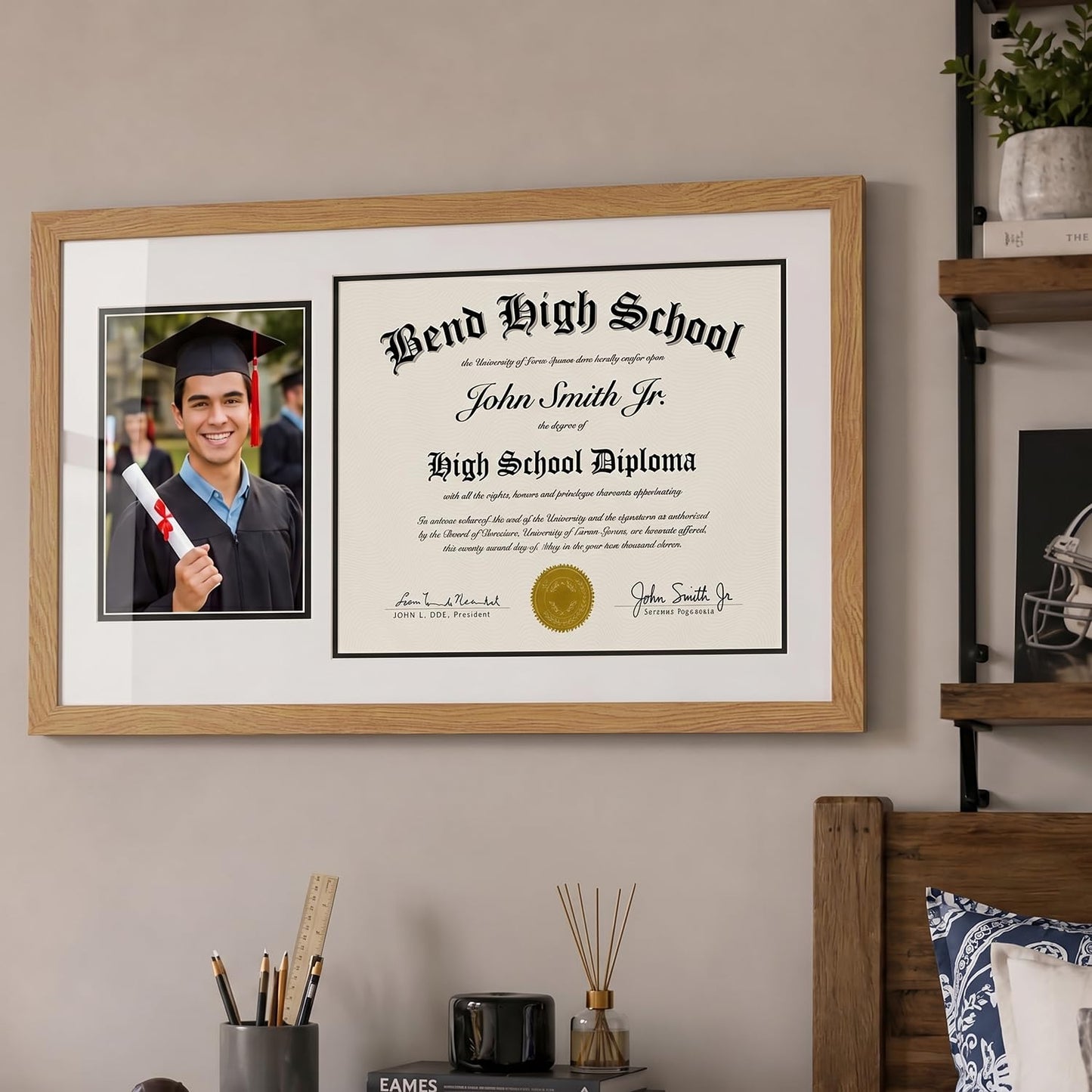 Legacy Unmatted Document Frame