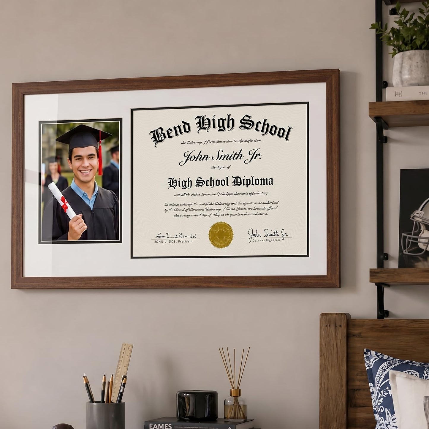 Legacy Unmatted Document Frame