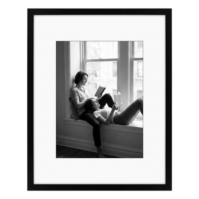 Soho Matted Picture Frame — 16x20 / Black / 11x14