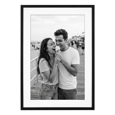 Soho Matted Picture Frame — 20x28 / Black / 16x24