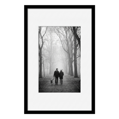 Soho Matted Picture Frame — 24x36 / Black / 20x30