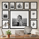 Grand Gallery Wall — Black · 15 Frames