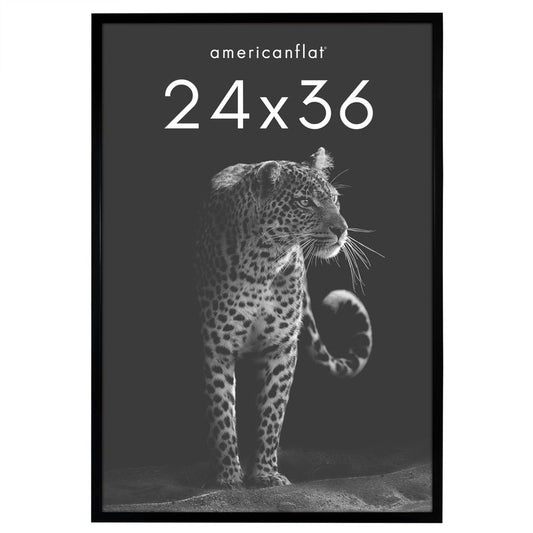 Americanflat Poster Frame | Polished Plexiglass | Deep Molding