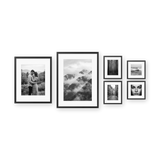 Hudson Gallery Wall Set — Black (6 Frames)
