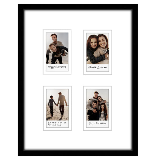 Mini Picture Frame | 3 Openings | Shatter-Resistant Glass | Americanflat