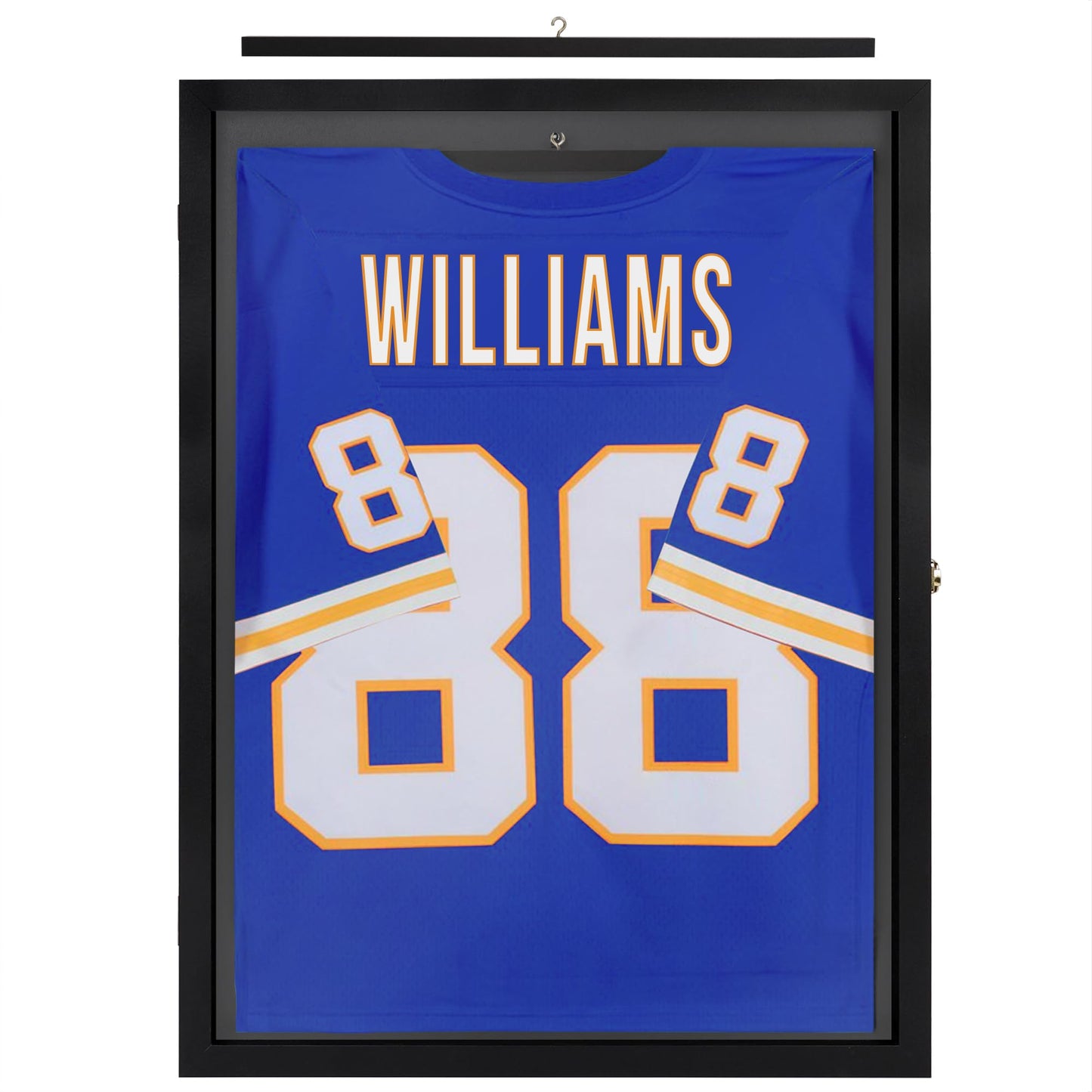 Lockable Jersey Display Case | All-Star Collection | With Hanger | Modern Decor