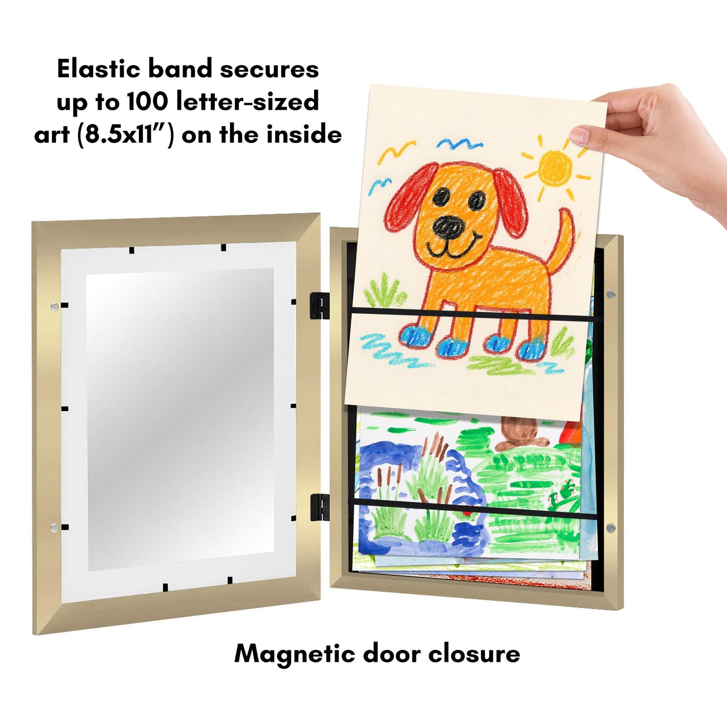 My Mini Masterpiece 8.5x11 Slide-In Picture Frame