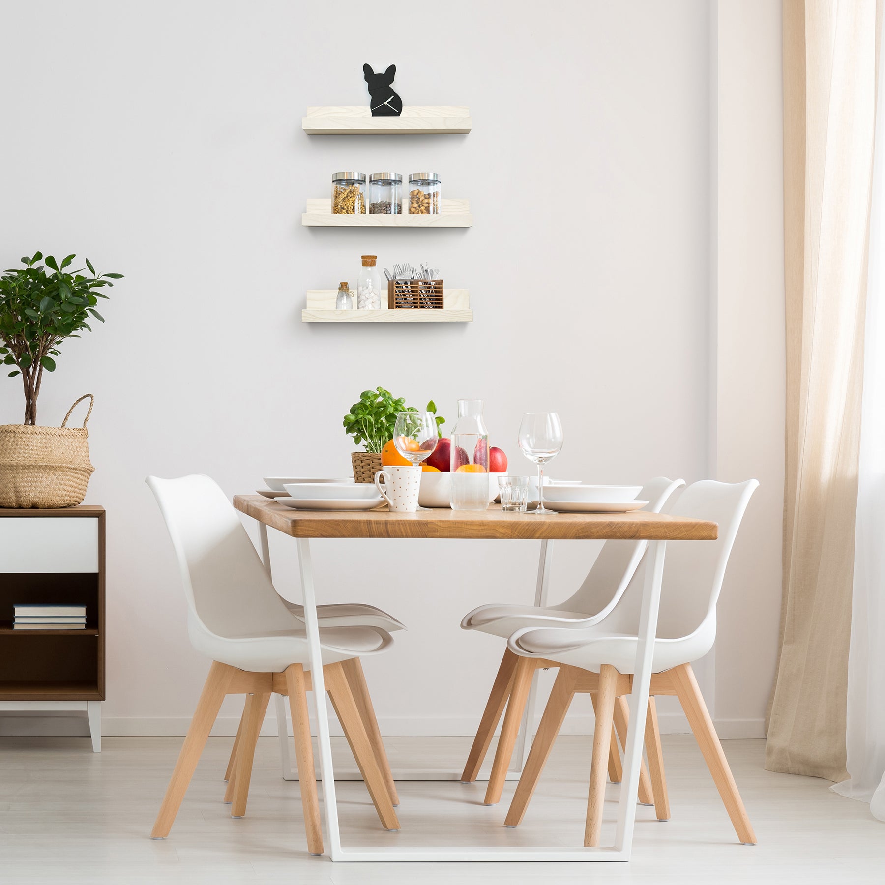 Floating Shelves - FY12LTWOOD- Shelf - Americanflat