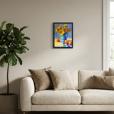 Canvas Floating Frame lifestyle sofa