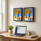 Canvas Floating Frame lifestyle office