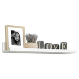 24 White Floating Shelf