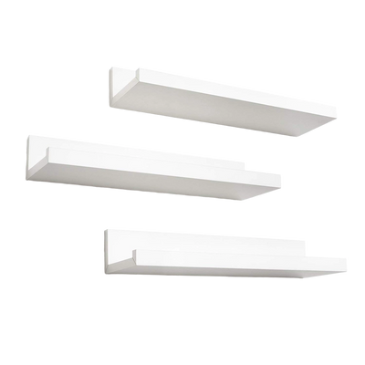 Floating Shelves Set of 3 — White / 14