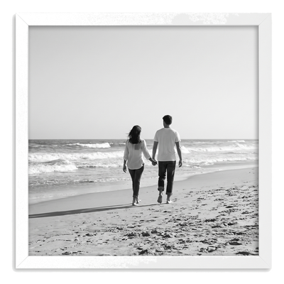 Streamline Picture Frame — 4x4 / White / 1 Pack