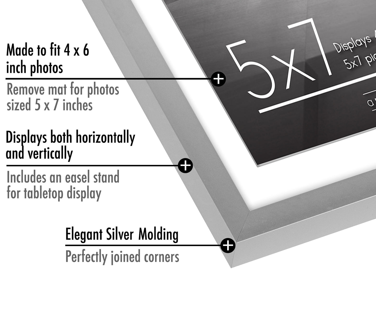 Streamline Picture Frame | PVC Shatter-Resistant – Americanflat