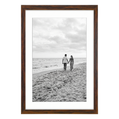 Streamline Matted Picture Frame — 5x7 with 4x6 Mat / Walnut / 1 Pack