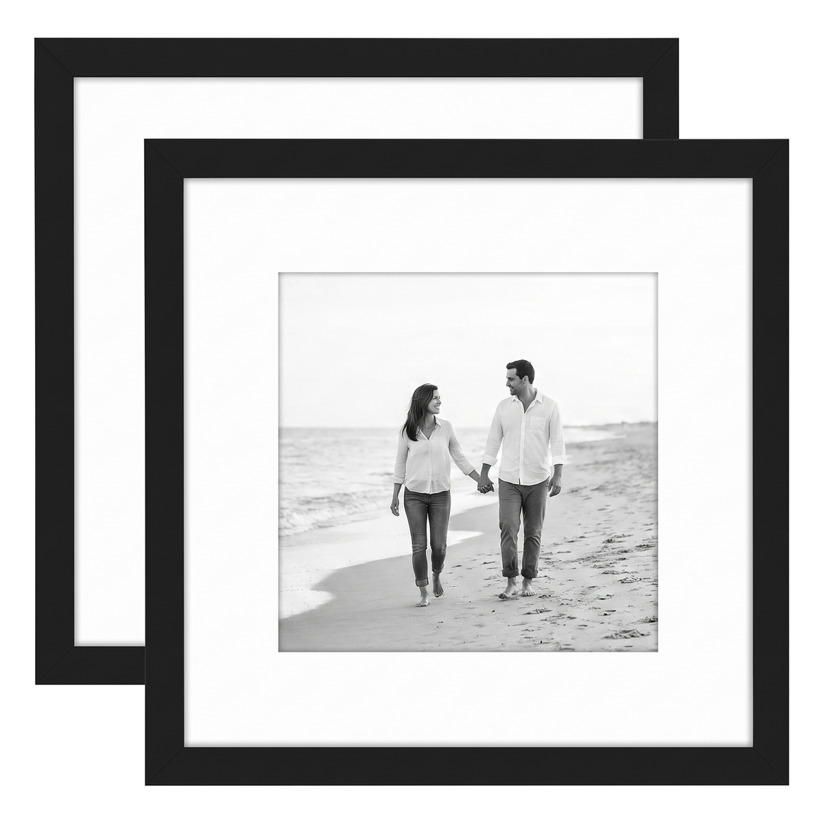 Streamline Matted Picture Frame