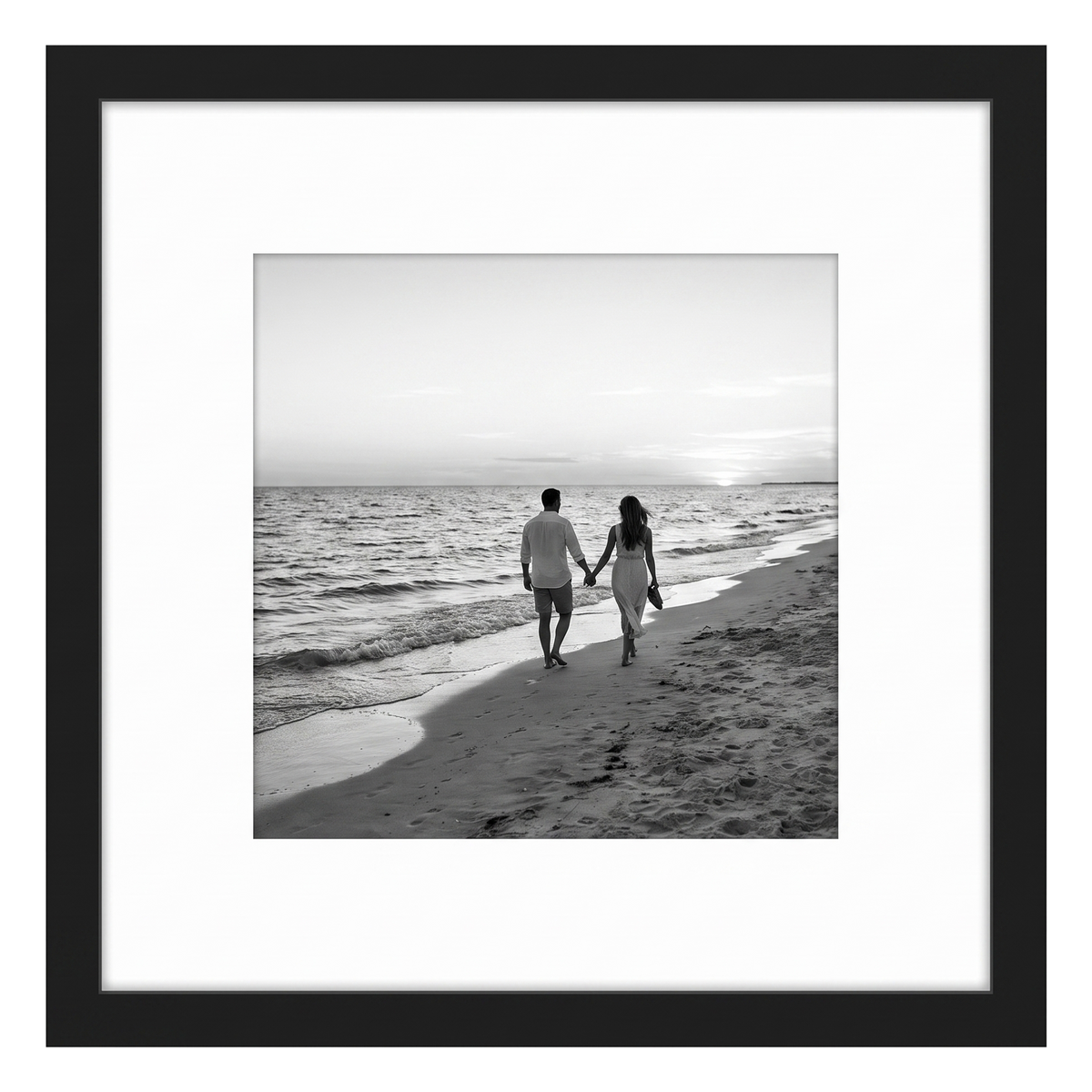 Streamline Matted Picture Frame