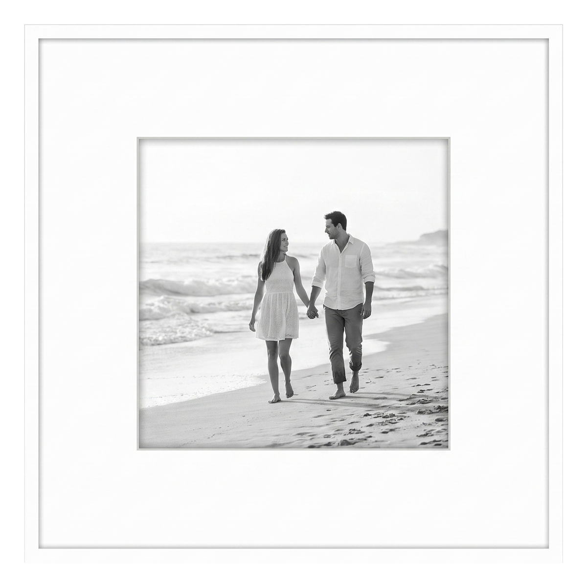 Streamline Matted Picture Frame