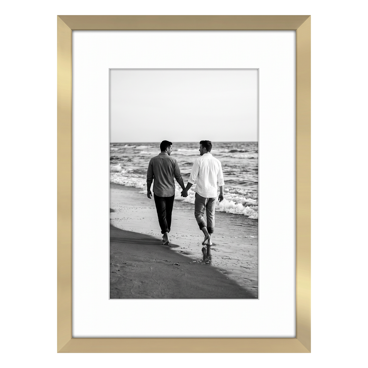 Streamline Matted Picture Frame