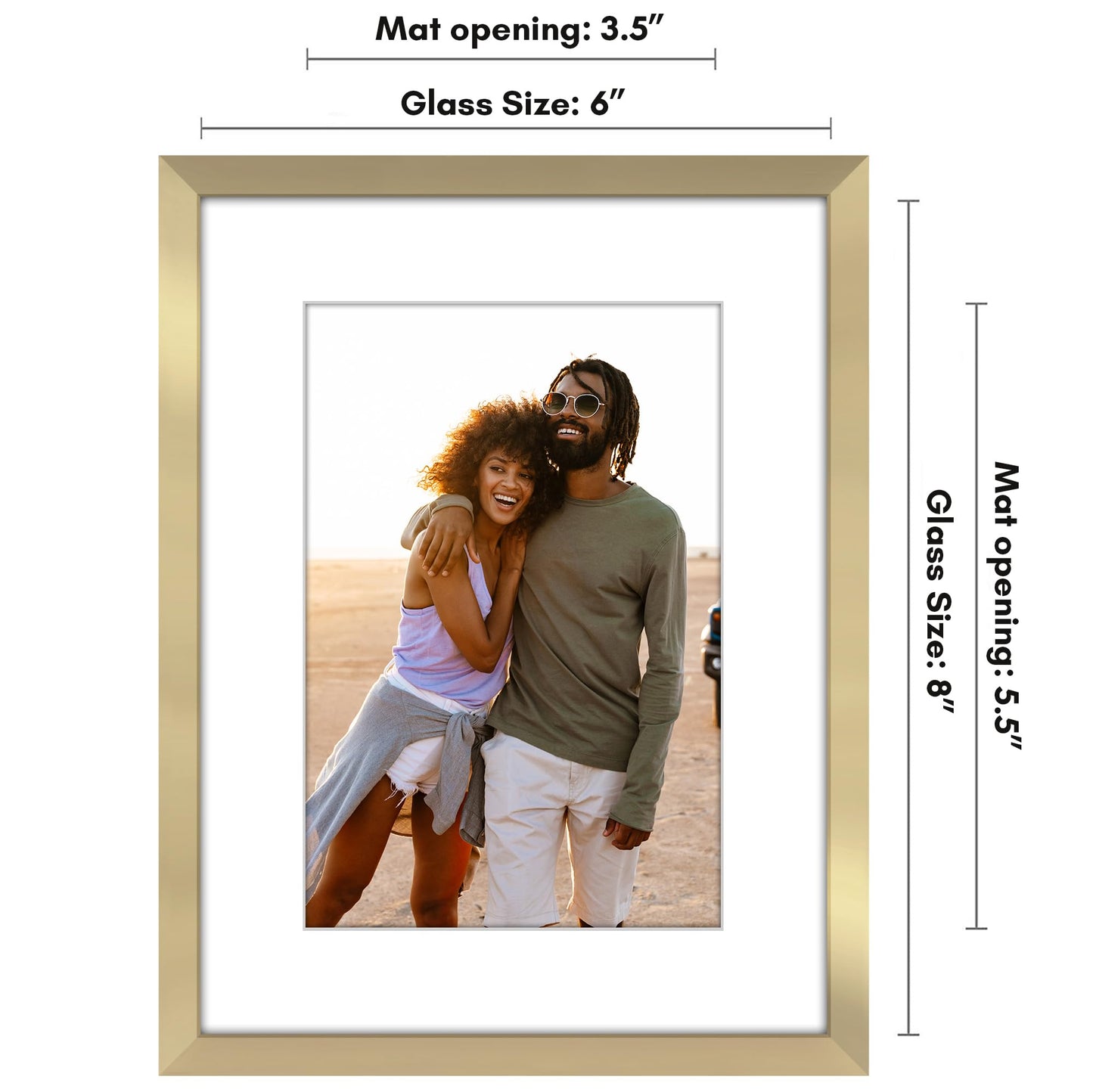 Streamline Picture Frame | PVC Shatter-Resistant – Americanflat