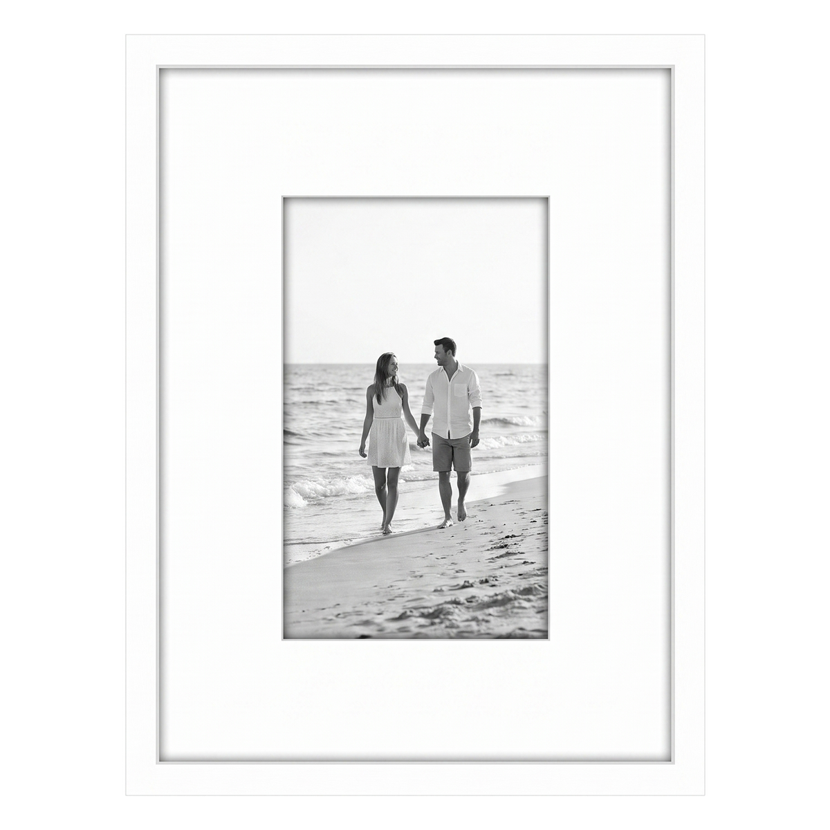 Streamline Matted Picture Frame