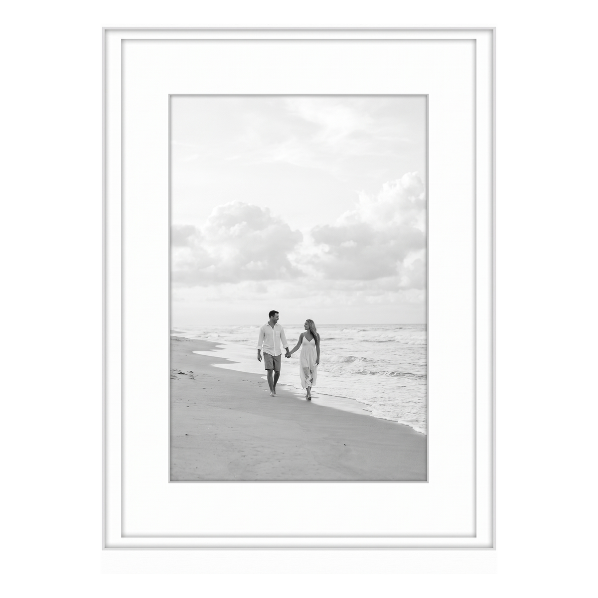 Streamline Matted Picture Frame