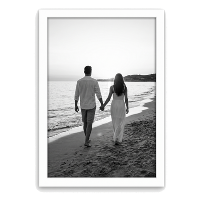 Streamline Picture Frame — 6x8 / White / 1 Pack