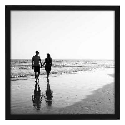Streamline Picture Frame — 8x8 / Black / 1 Pack