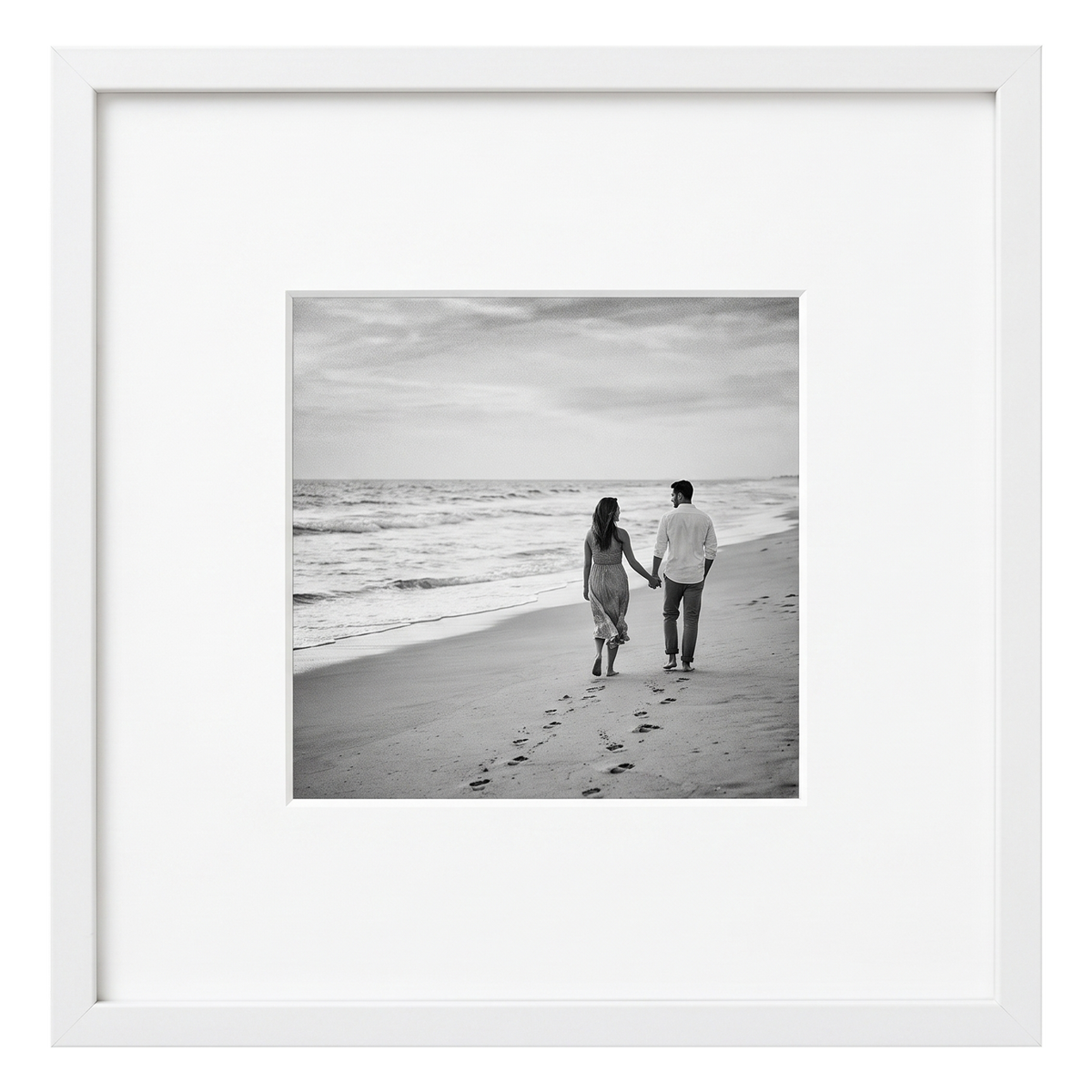 Streamline Matted Picture Frame