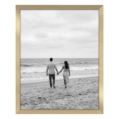 Streamline Picture Frame — 8x10 / Gold / 1 Pack