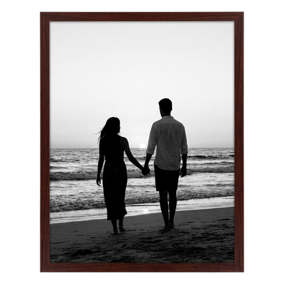 Streamline Picture Frame — 8x10 / Mahogany / 1 Pack