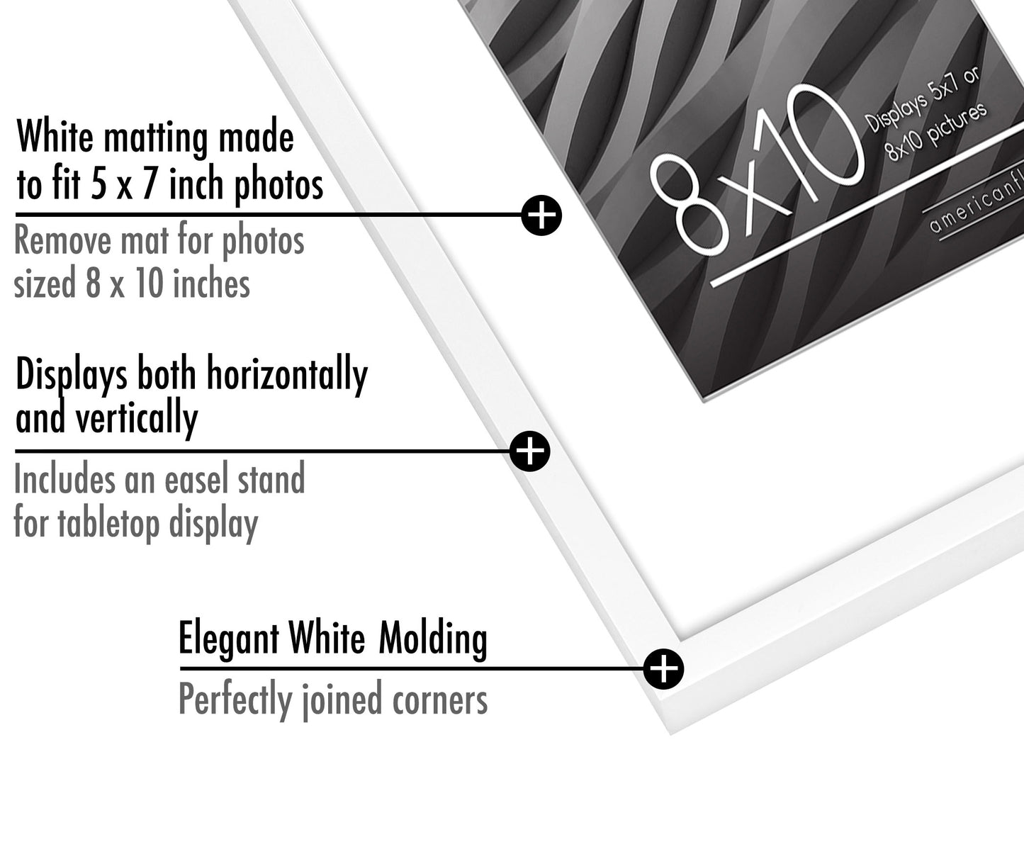 Streamline Picture Frame | PVC Shatter-Resistant – Americanflat