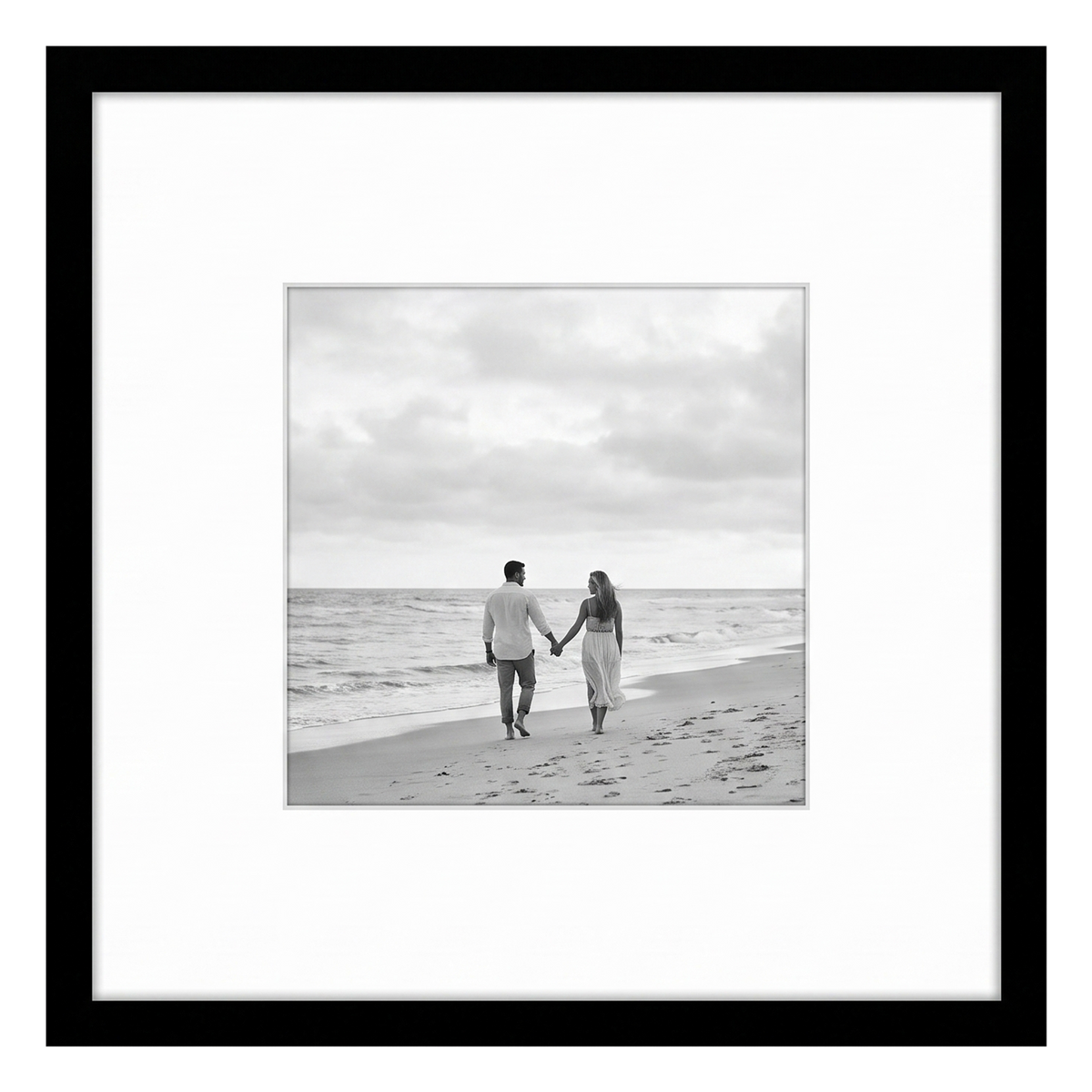 Streamline Matted Picture Frame