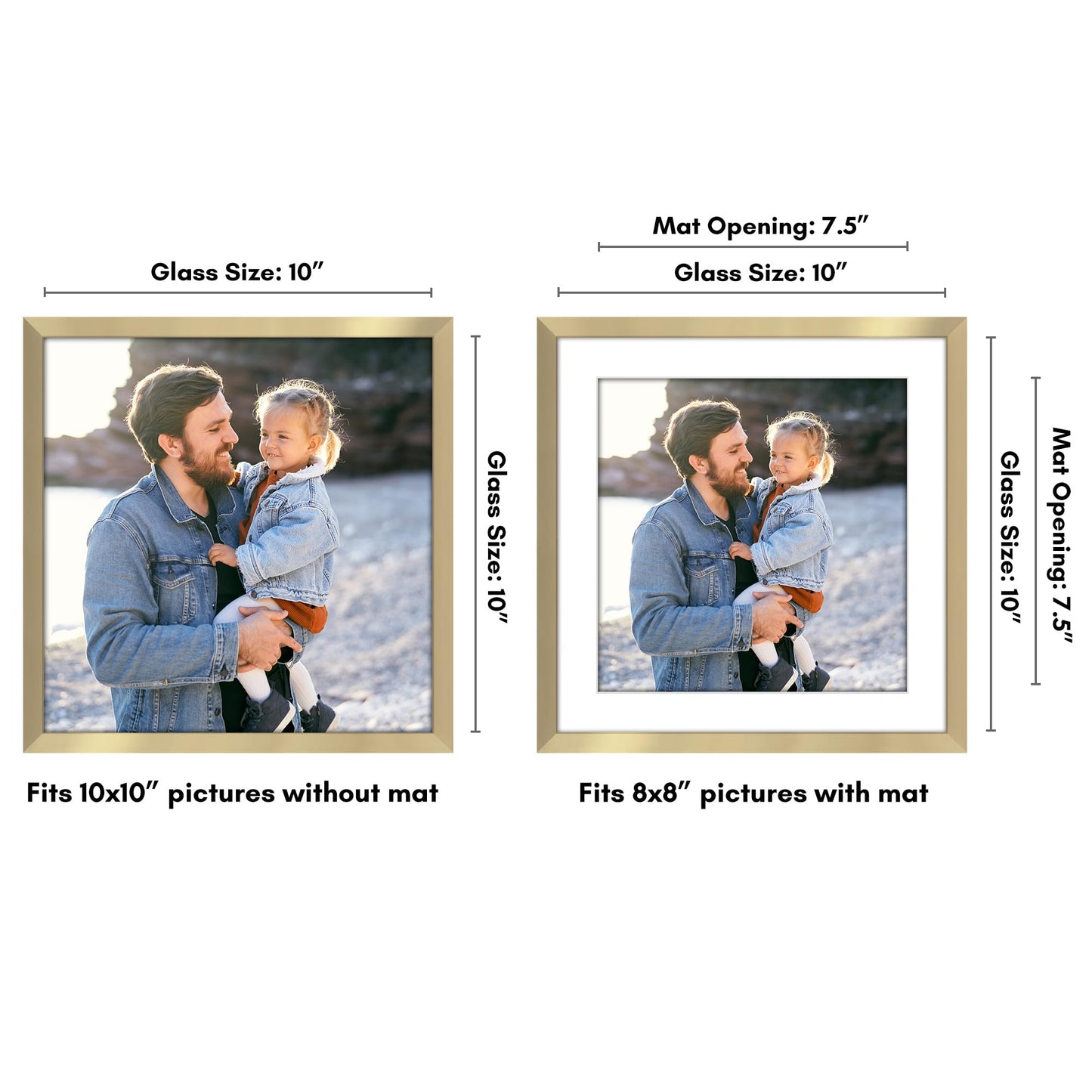 Streamline Picture Frame | PVC Shatter-Resistant – Americanflat