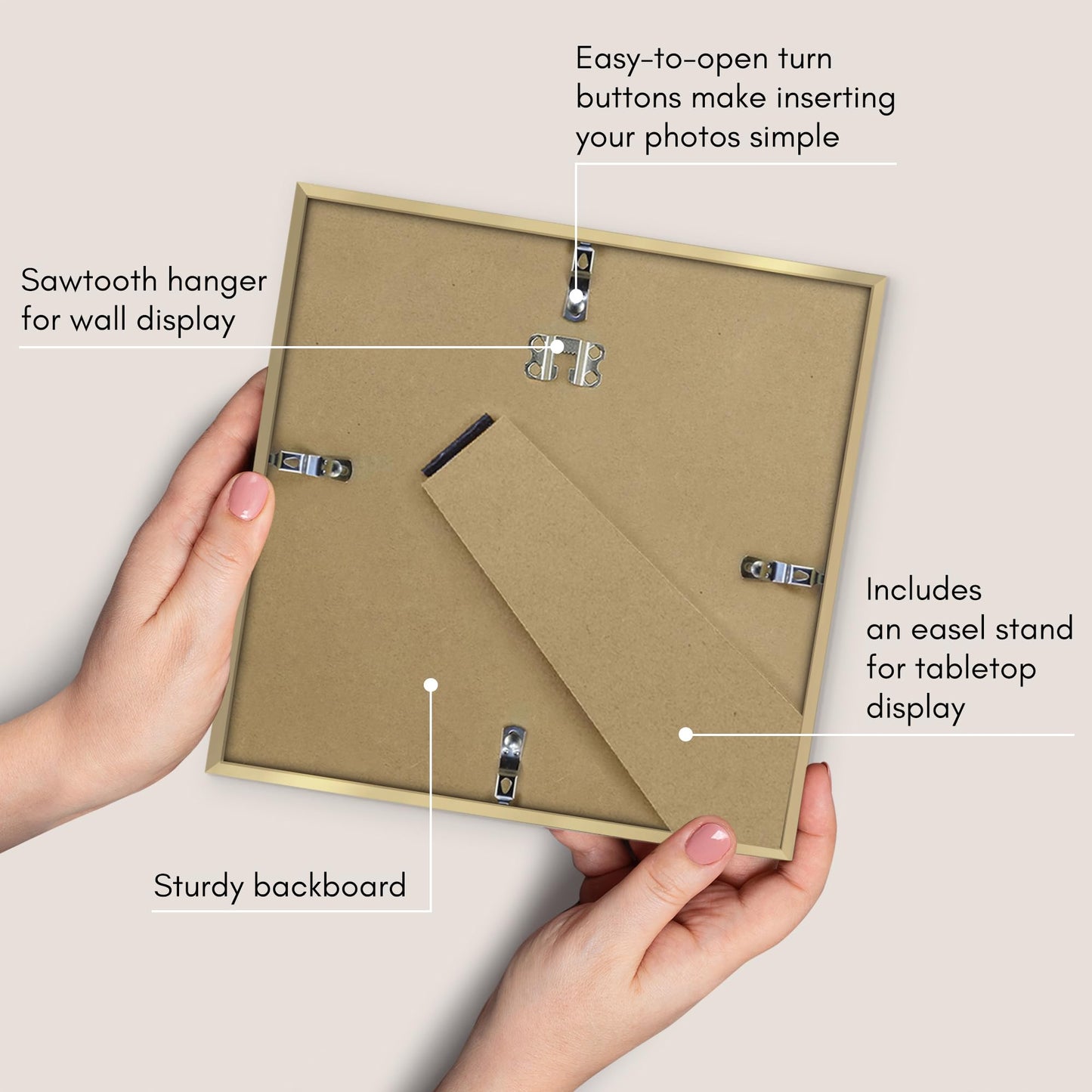 Streamline Picture Frame | PVC Shatter-Resistant – Americanflat