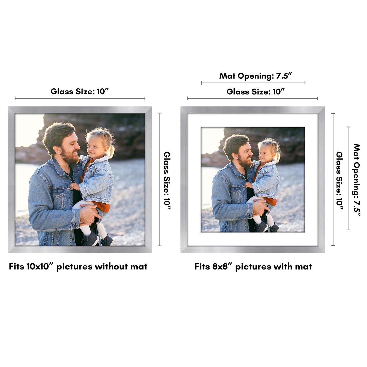 Streamline Picture Frame | PVC Shatter-Resistant – Americanflat