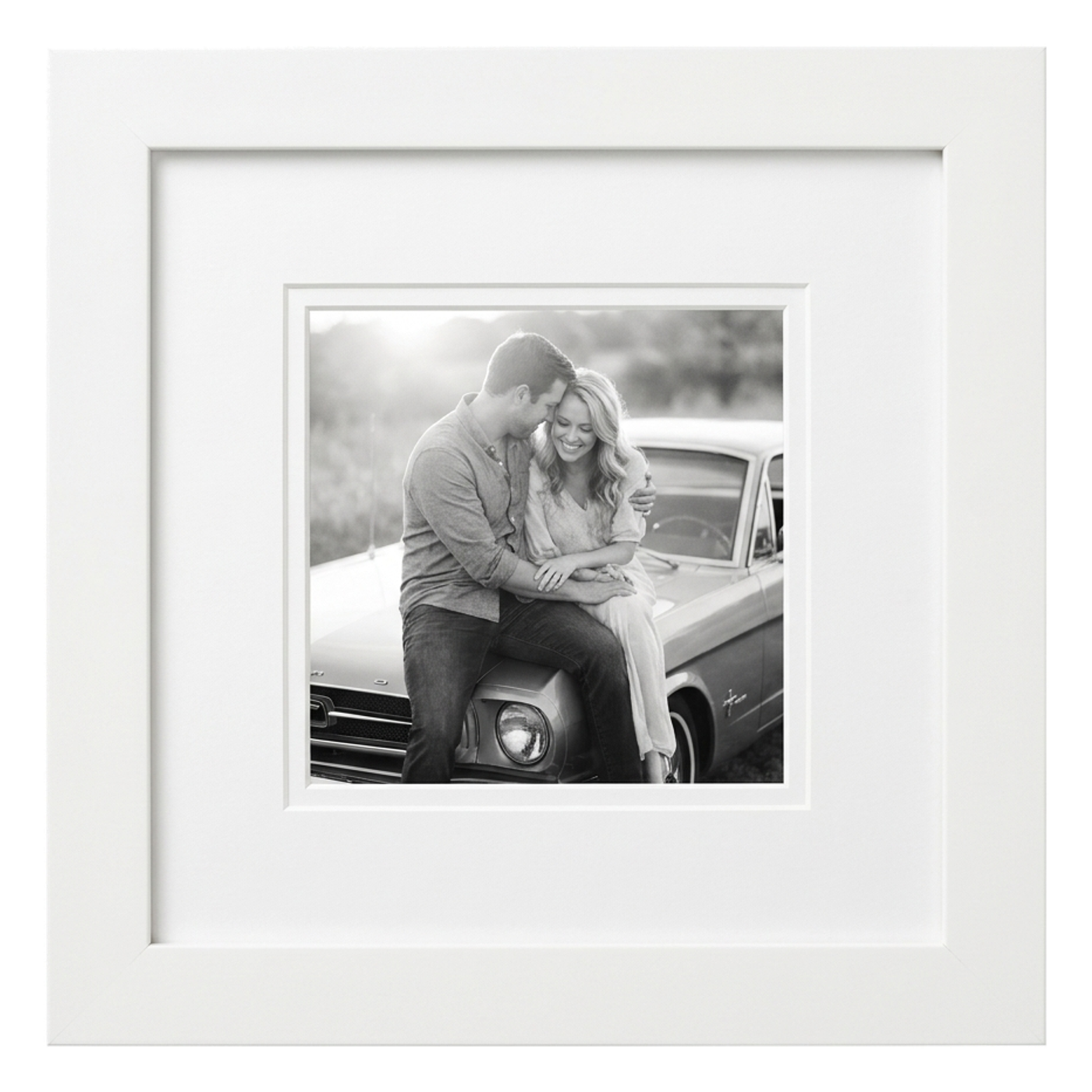 Streamline Matted Picture Frame
